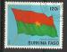 Burkina-Faso 1985; Y&T n PA 278; 120F symboles nationaux;, drapeau