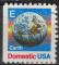 Etats Unis 1988 Oblitr Srie Earth Domestic Vue de la Terre Globe Terrestre SU