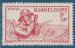 Guadeloupe N158 Artillerie colonial neuf**