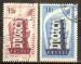 FRANCE N1076/1077 Oblitrs  (europa 1956) - COTE 1.50 