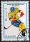 MADAGASCAR N 1033 Y&T 1991 Jeux Olympiques d'hiver  Albertville Hockey sur gla