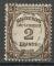 France Taxe 1927; Y&T n 62; 2f spia, recouvrement