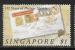 Singapour - Y&T n 575 - Oblitr / Used - 1990