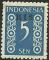 Indonesia 1950.- Sobrecarga RIS. Y&T 7**. Scott 340**. Michel 44**.