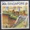 SINGAPOUR N 579a o Y&T 1990 Tourisme rivire Singapour