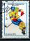 Timbre Rpublique de MADAGASCAR  1991  Obl  N 1033  Y&T  Hockey sur glace