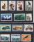 Pologne-  Lot de 13 timbres oblitrs