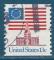 USA N1076Aa Ancien drapeau oblitr (dentel verticalement)