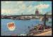 CPSM Allemagne  KLN Dom und Rhein  Cologne La Cathdrale et le Pont sur le Rhin Bateaux  vapeur Pniche