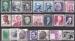 USA  petit lot de 21 timbres oblitrs "personnalits"  moins de 2ct!