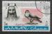 1965 AJMAN Michel PA 9 oblitr, oiseau, faucon cte 2.80, issu de srie
