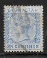 Gibraltar 1889 YT n 24 (o)