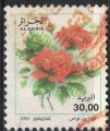 Algrie 2004 Oblitr Used Fleurs Roses Srie Courante Rosa Odorata 30 dinars