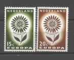 Europa 1964 Pays-Bas Yvert 801 et 802 neuf ** MNH