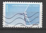 France timbre n 900   ob anne 2013 Fte du Timbre fte l'air :Eolienne