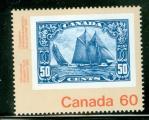 Canada 1982 Y&T 788B Neuf Timbre sur timbre