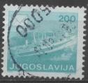 YOUGOSLAVIE N 2056 (C) o Y&T 1986 La poste bateaux