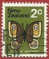 Nueva Zelanda 1970-71.- Mariposas. Y&T 510. Scott 440. Michel 519X.