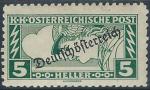 Autriche - 1918-19 - Y & T n 35 Timbre pour journaux - MH