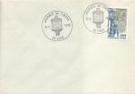 Enveloppe 1er jour FDC N°2004 Journée du timbre 1978 - Facteur parisien de 1900 