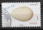 2020 FRANCE Adhesif 1843 oblitr ,cachet rond,  oeuf, dinde
