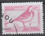 BENIN  N 956Y o Y&T 2000 Oiseau (Motacilla alba)