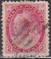CANADA N° 65 de 1898 oblitéré  