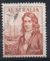 Australie : Y.T. 336 - William Dampier, navigateur - oblitr - anne 1966