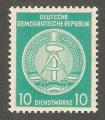 German Democratic Republic - Scott O19 mint