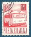 Roumanie N2356 Trolleybus oblitr
