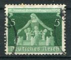 Timbre ALLEMAGNE Empire III Reich 1936  Obl  N 574  Y&T 