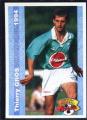 Carte PANINI Football N 84 de 1994 T. GROS Valence Dfenseur fiche au dos