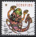 France 2014; Y&T n aa0948; lettre verte, signe du Zodiac, Scorpion