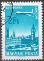 HONGRIE - 1966/67 - Yt PA n 287 - Ob - Avion survolant Londres