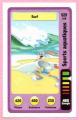 Carte Looney Tunes Auchan 2014 / N028 Sports aquatiques Surf 