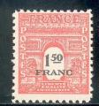 France Neuf ** n 708 Yvert Anne 1945 Arc de Triomphe 