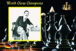 Vignette de fantaisie, echecs, World Chess Champions. 1907, Emanuel Lasker