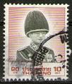 **   THAILANDE     10 B   1988  YT-1272   " Roi Bhumibol Adulyadej "  (o)   **