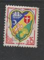 France timbre n 1232  ob anne 1960 Armoiries :  Alger