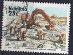 NAMIBIE N 645 o  Y&T 1991 Minraux et mines
