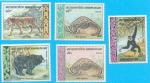 LAOS LAO ANIMAUX SINGE OURS TIGRE 1969 / MNH**