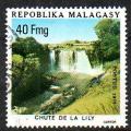 Madagascar Yvert N572 Oblitr 1975 Chutes LILY