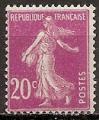 france -- n 190  neuf/ch -- 1924