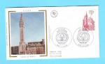 FDC FRANCE SOIE LILLE BEFROI 1982