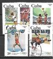 CUBA YT 2416 / 2421 (manque 1 timbre)