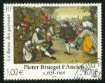 France 2001 - YT 3369 - oblitr - Pieter Bruegel l'Ancien
