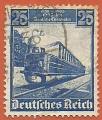 Alemania 1935.- Ferrocarriles. Y&T 541. Scott 461. Michel 582.