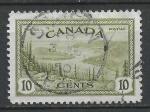 CANADA - 1946 - Yt n 220 - Ob - Lac du Grand Ours