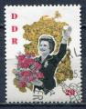 Timbre  ALLEMAGNE RDA  1963   Obl   N 692  Y&T  Personnage