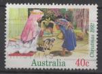 AUSTRALIE N 1284 o Y&T 1992 NOEL (Figuration de la sainte famille)